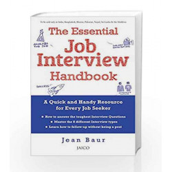 The Essential Job Interview Handbook by JEAN BAUR Book-9788184957143