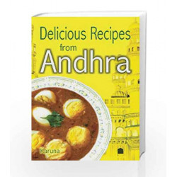 Delicious Recipes from Andhra by Karuna Book-9788172241803