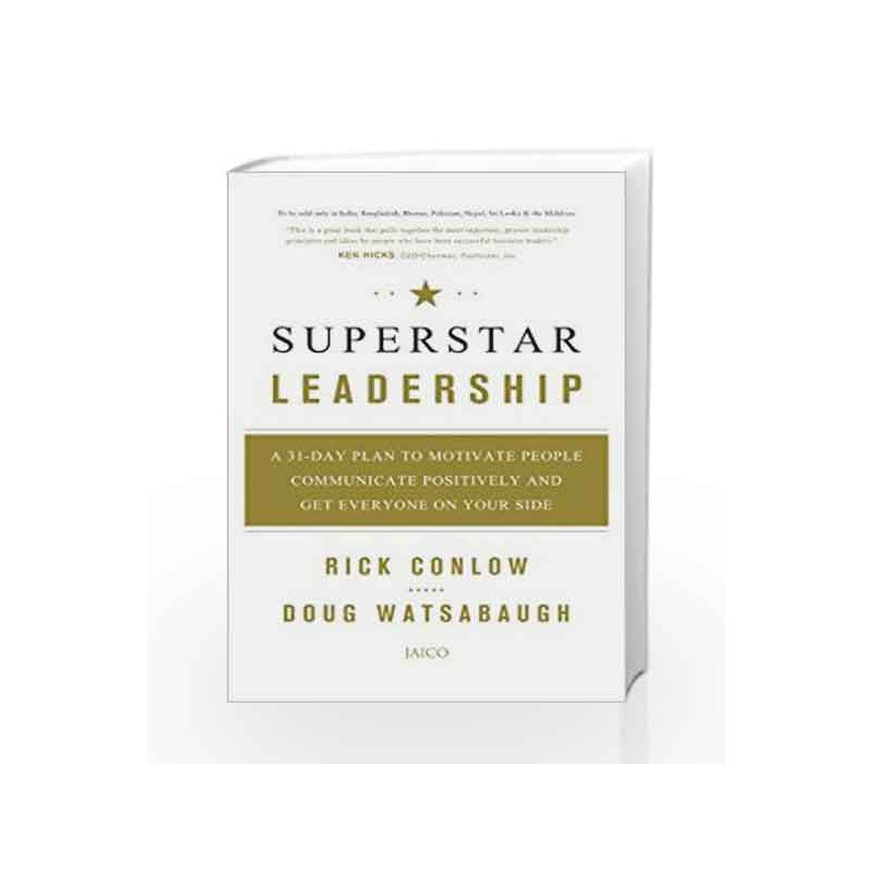 Superstar Leadership by RICK CONLOW , DOUG WATSABAUGH Book-9788184954531