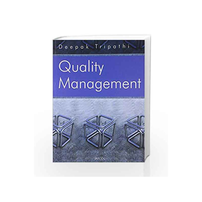 Quality Management by Deepak Tripathi Book-9788184950779