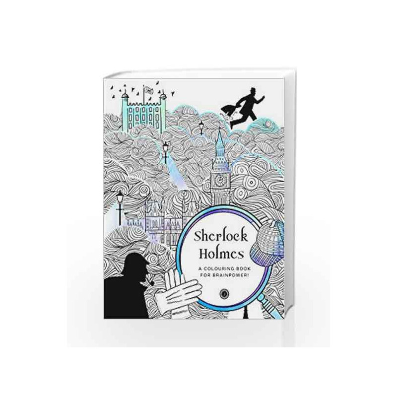 Sherlock Holmes: A Colouring Book for Brainpower! by Simon Balley Book-9788184959482