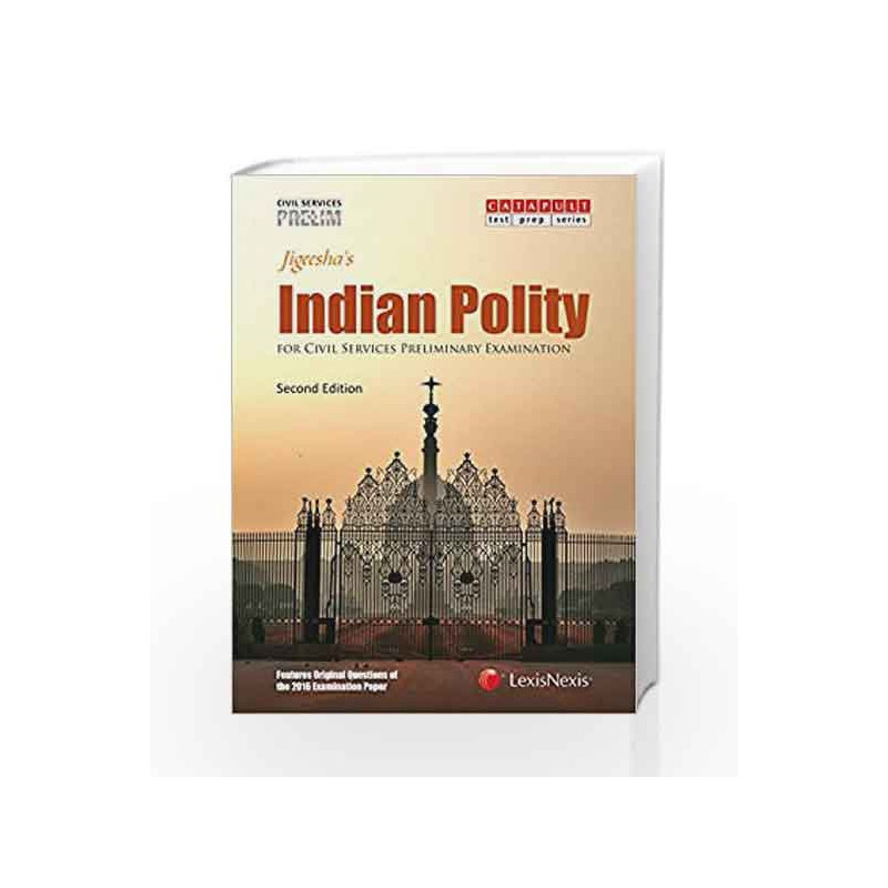 Indian Polity for Civil Services (Preliminary) Examinations by Jigeesha's Book-9789350359334