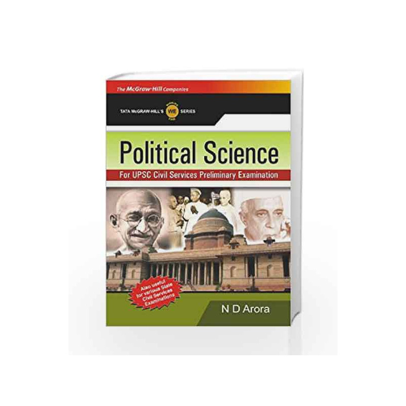 Political Science For UPSE by Arora N Book-9780070655683