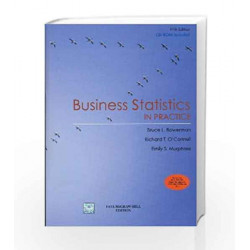 Business Statistics in Practice W/Student CD by Bruce Bowerman Book-9780071068116