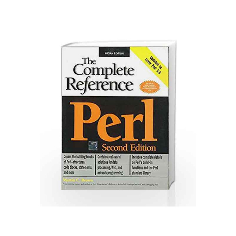 Perl: The Complete Reference by Martin Brown Book-9780070444805