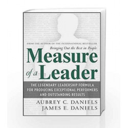 Measure Of A Leader by DANIELS Book-9780070659742