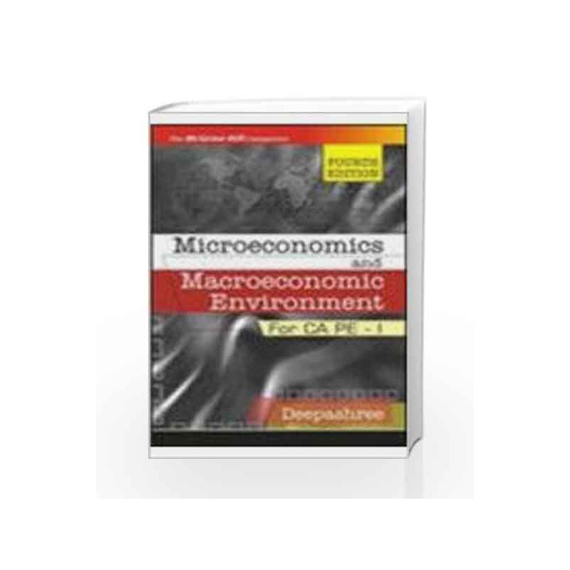 Microeco & Macroeco Environ Pe-I 4E by Deepashree Book-9780070635654