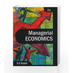 Managerial Economics by G. Gupta Book-9780071067867