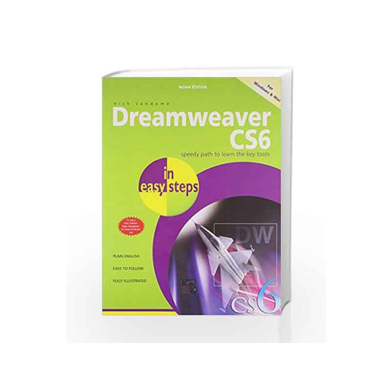 Dreamweaver CS6 by Nick Vandome Book-9789351343035