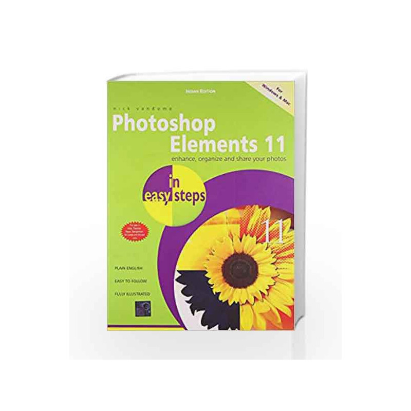 Photoshop Elements - 11 by Nick Vandome Book-9789351343097