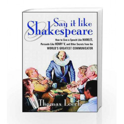 Say It Like Shakespeare by Thomas Leech Book-9780070598737