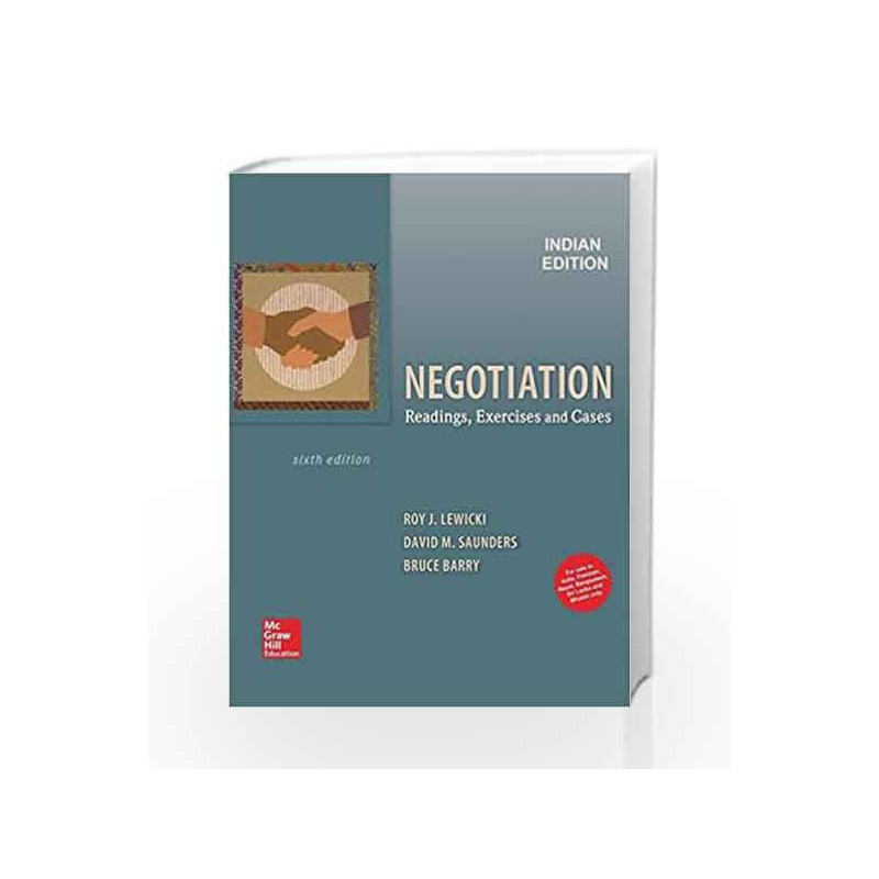 Negotiation: Readings, Exercises and Cases by Roy J. Lewicki Book-9789352602117
