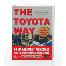 The Toyota Way by Jeffrey Liker Book-9780070587472