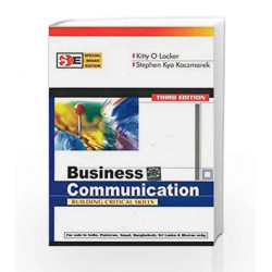 Business Communication(SIE): Building Critical Skills by Kitty Locker Book-9780070620155