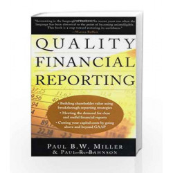 Quality Financial Reporting by Paul Miller Book-9780070601062