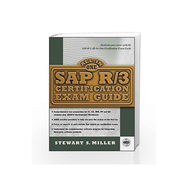 SAP R/3 Certification Exam Guide (With CD) by Stewart Miller Book-9780074637371