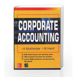 Corporate Accounting by Amitabha Mukherjee Book-9780070604292