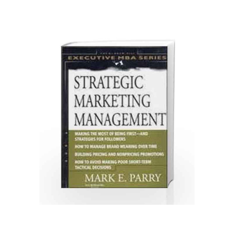 Strategic Marketing Management by Mark Parry Book-9780070486881