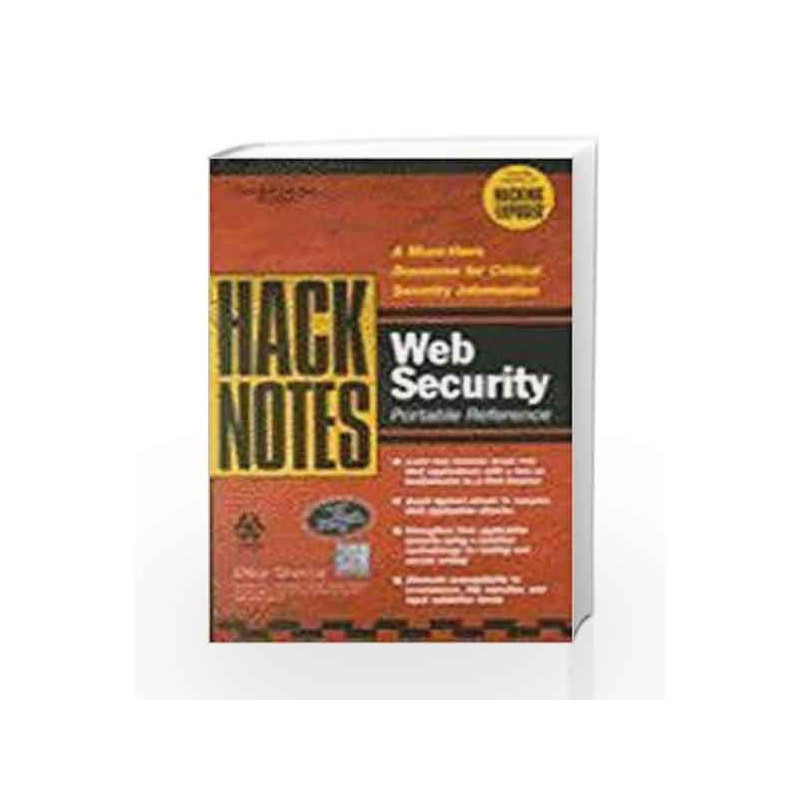 Hack Notes: Web Security Portable Reference by Mike Book-9780070532878