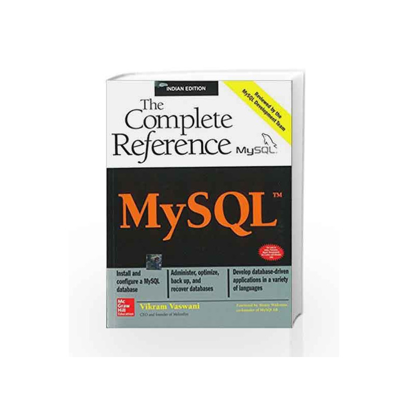 MySQL(TM): The Complete Reference by VASWANI Book-9780070586840