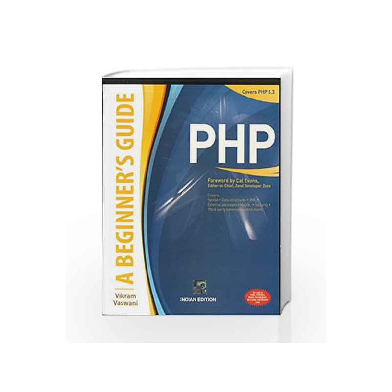 PHP: A BEGINNER'S GUIDE by VASWANI Book-9780070140691