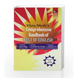 Vijay Noicle's Comprehensive Handbook of Test of English by Vni Book-9788182090866