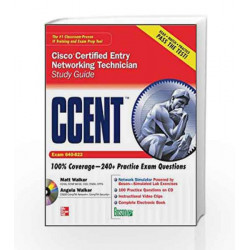CCENT Cisco Certified Entry Networking Technician Study Guide (Exam 640-822) by Matt Walker Book-9780070249134