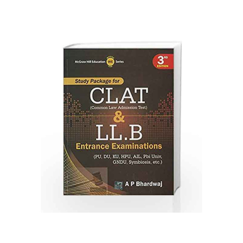 Study Package for Clat and Llb by BHARDWAJ Book-9789351340348