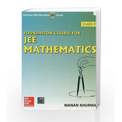 Foundation Course for JEE Mathematics by Manan Khurma Book-9789339218560