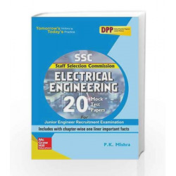 SSC Electrical Engineering 20 Mock Test Papers by P.K. Mishra Book-9789352604623