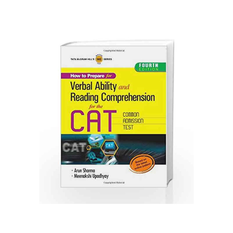 How to Prepare for Verbal Ability and Reading Comprehension for CAT (Old Edition) by SHARMA ++ Book-9780071332132