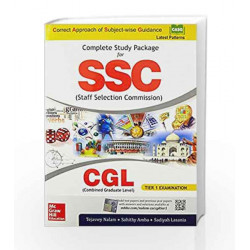 Complete Study Package for SSC CGL Tier I Examination by Tejaswy Nalam Book-9789352604074
