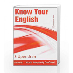 Know Your English - Vol 2: Words Frequently C by Upendran S. Book-9788173717307