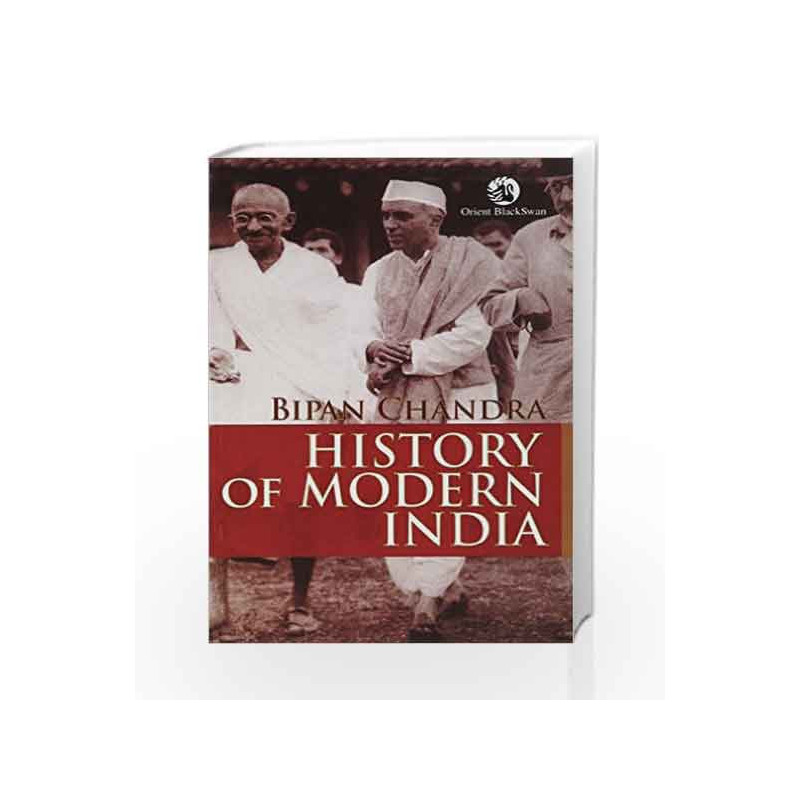 History of Modern India by ORIENT Book-9788125036845