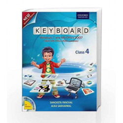 Keyboard Coursebook 4: Windows 7 and MS Office 2007 (With MS Office 2010 Updates) by Sangeeta Panchal Book-9780198081494