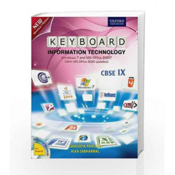 Keyboard Windows - Book 9: with MS Office 2010 updates by Sangeeta Panchal Book-9780198081548