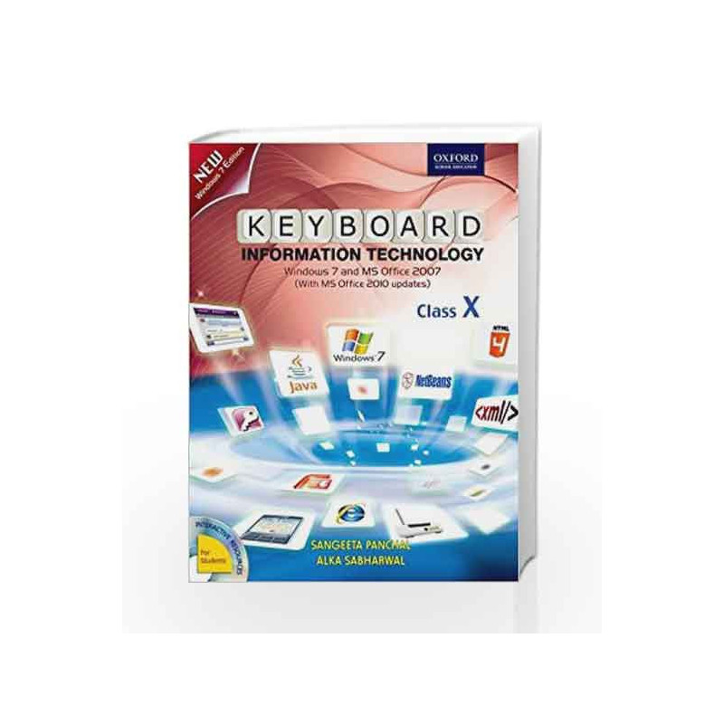 Keyboard Windows - Book 10: with MS Office 2010 updates by Sangeeta Panchal Book-9780198081555