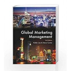 Global Marketing Management by Carter Lee Book-9780199668724