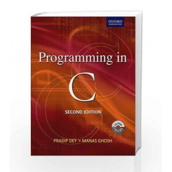 Programming in C (Oxford Higher Education) by DEY Book-9780198065289