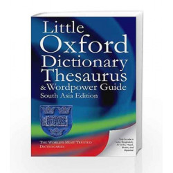 Little Oxford Dictionary Thesaurus and World Power Guide by Dictionary Book-9780199685943