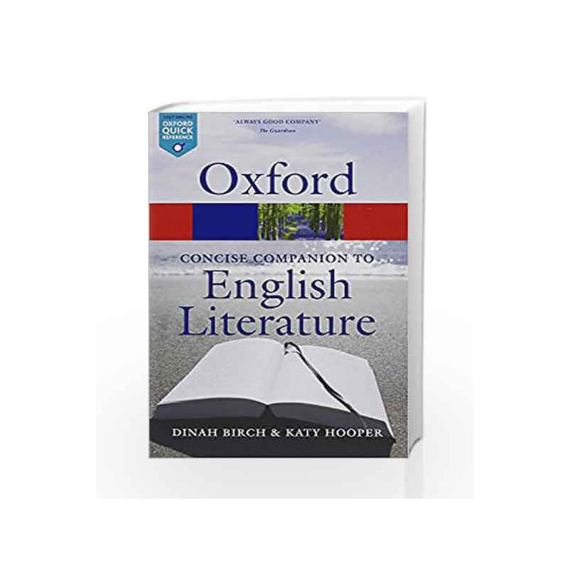 The Concise Oxford Companion to English Literature (Oxford Quick Reference) by Dinah Birch Book-9780199608218
