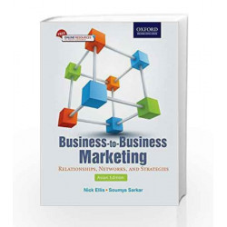 B2B Marketing by Soumya Sarkar Nick Ellis Book-9780199457083