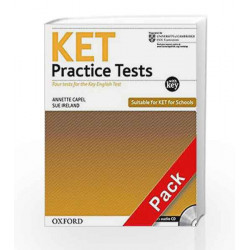 Ket Practice Tests: Practice Tests (With Key) and Audio CD Pack by Capel Book-9780194574211