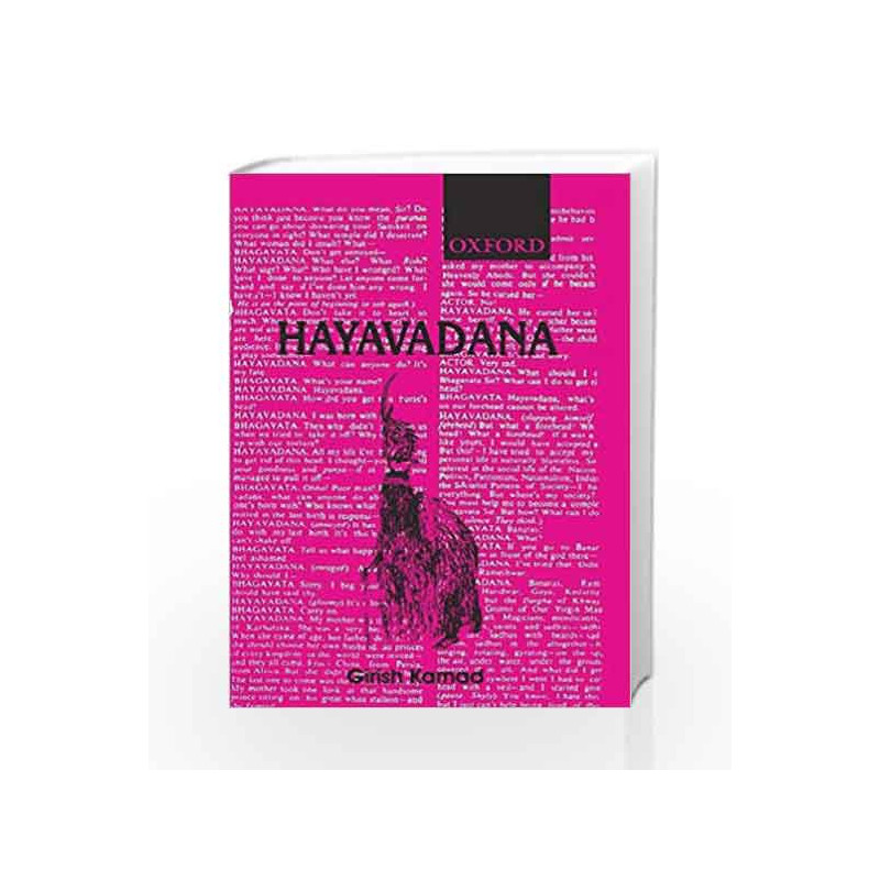 Hayavadana by Karnad Girish Book-9780195603828