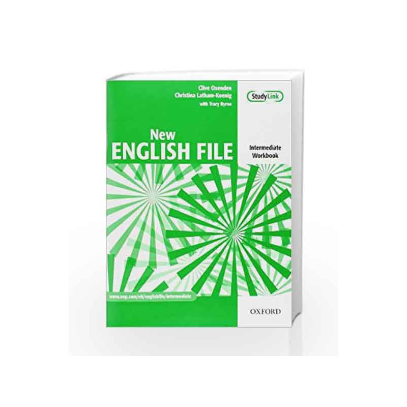 New English File Intermediate Workbook Without Key by Oxenden Et Al Book-9780194518048