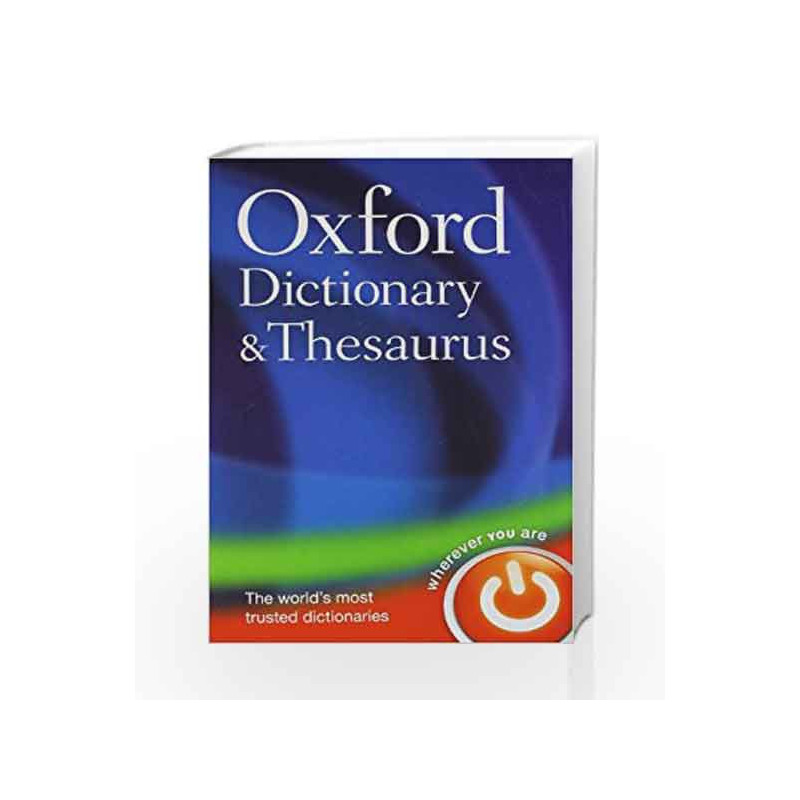 Oxford Dictionary & Thesaurus by Dictionary Book-9780199230884