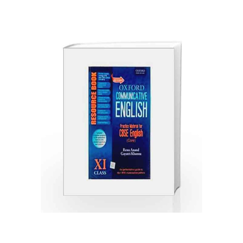 Revised Oxford Communicative English Resource Book: Class XI by RENU Book-9780198089469