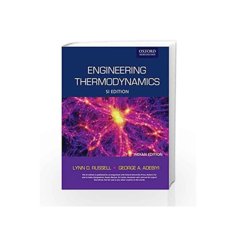 Engineering thermodynamics by George A. Adebiyi Book-9780195689051