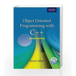 Object Oriented Programming with C++ by SAHAY SOURAV Book-9780198065302