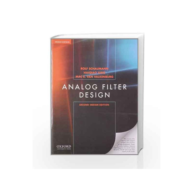 Analog Filter Design, Indian by Schaumann Book-9780198098911